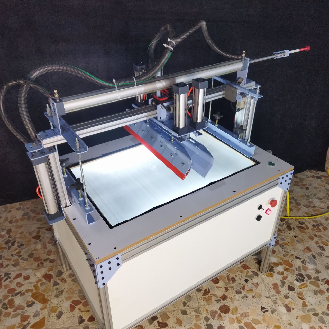 دستگاه چاپ سیلک